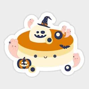 Halloween spooky bunny cake Sticker